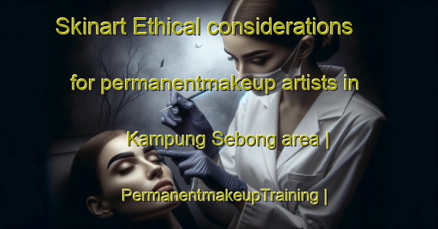Skinart Ethical considerations for permanentmakeup artists in Kampung Sebong area | PermanentmakeupTraining | PermanentmakeupClasses | SkinartTraining-Malaysia